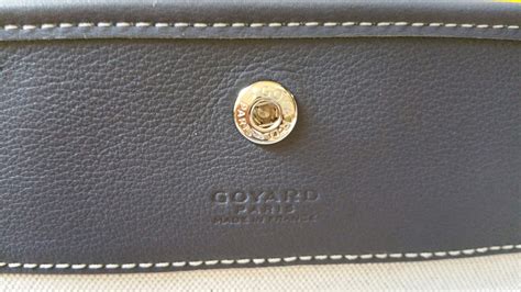 goyard bag tag|goyard tote bag serial number.